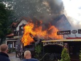 Groźny pożar w centrum turystycznego Poddąbia