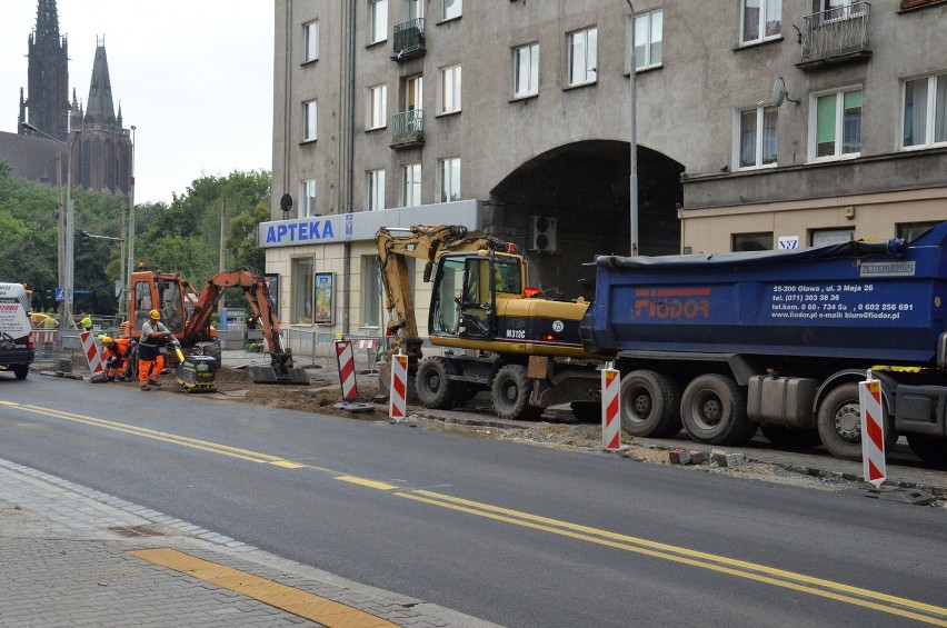 Wrocław: Zmiany na Wyszyńskiego. Jeździmy drugą stroną jezdni (ZDJĘCIA)