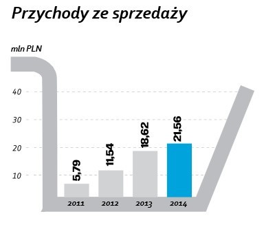 Przychody ze sprzedaży Pogoni w ostatnich latach