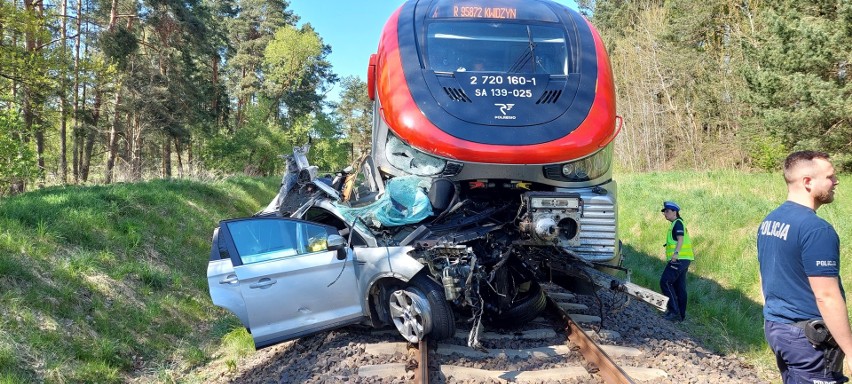 Tragiczny wypadek na przejeździe kolejowym koło Sztumu....