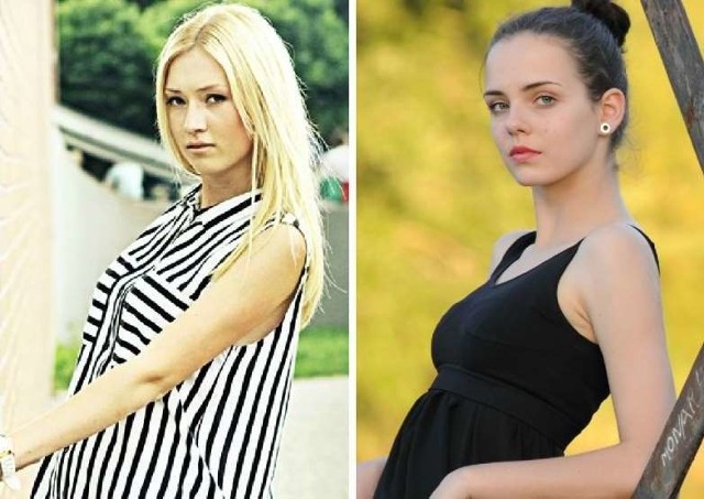 Nicola Jagieła - Miss Opolszczyzny 2015 (z lewej) i Aleksandra Horodyska - I Wicemiss Nastolatek Opolszczyzny 2015.