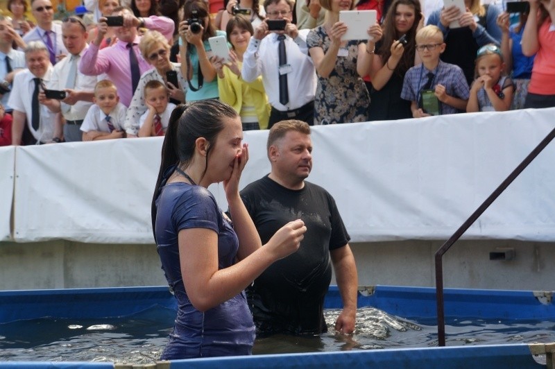 Chrzest świadków Jehowy w Białymstoku