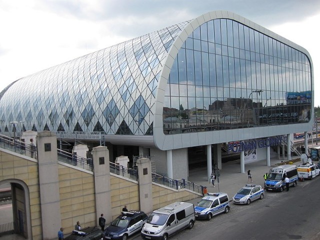 Nowy budynek dworca głównego w Poznaniu