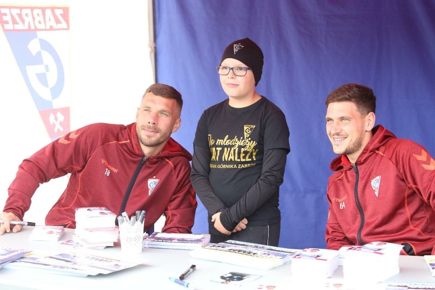 Lukas Podolski gra w Górniku od ponad dwóch lat.