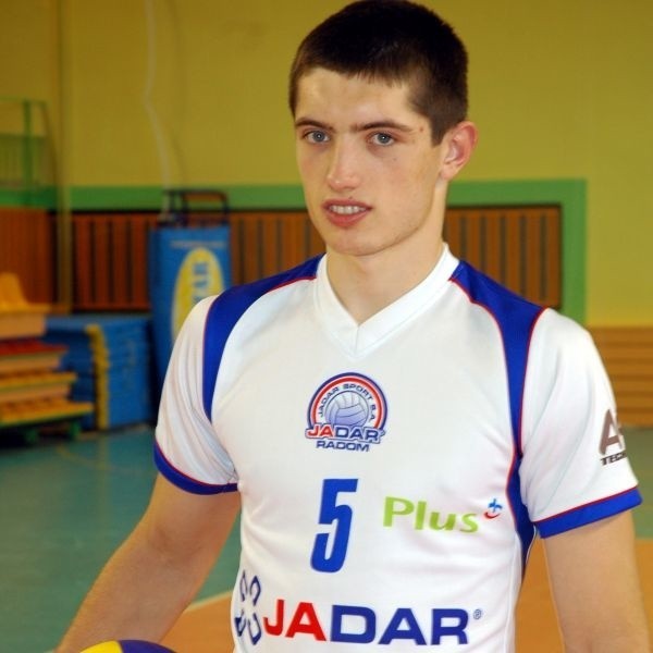 Wojciech Żaliński, siatkarz Jadaru Sport Radom, gra na pozycji przyjmującego. Wychowanek STS Skarżysko-Kamienna.