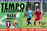 Klasa okręgowa Kraków, grupa III: Tempo Rzeszotary - Raba Dobczyce