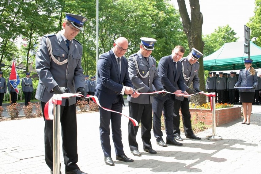 Otwarcie komendy policji w Chorzowie