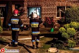 Wybuch telewizora spowodował pożar domu w Nowej Bogacicy [ZDJĘCIA]