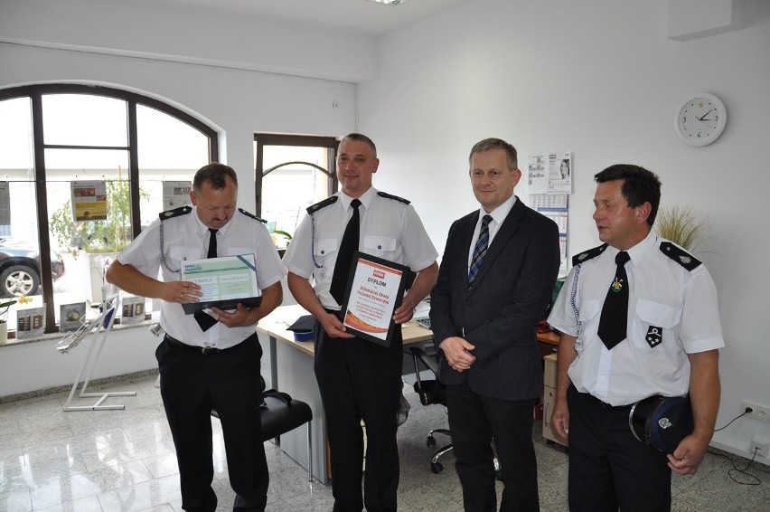 Strażacy z najlepszych OSP odebrali nagrody