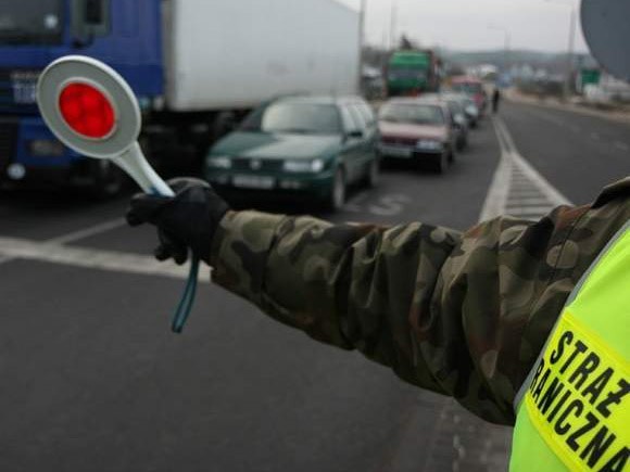 Kolejki tirów czasem sięgają Sokółki