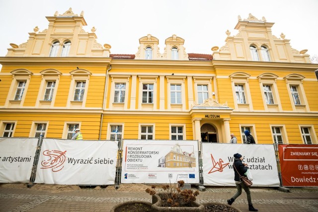 Przypominamy, że trwa remont konserwatorski i rozbudowa zabytkowego gmachu muzeum przy ul. Gdańskiej