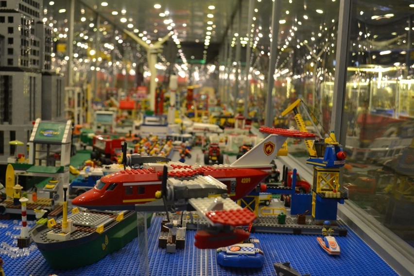 Wystawa budowli z klocków Lego w  Bielsku-Białej