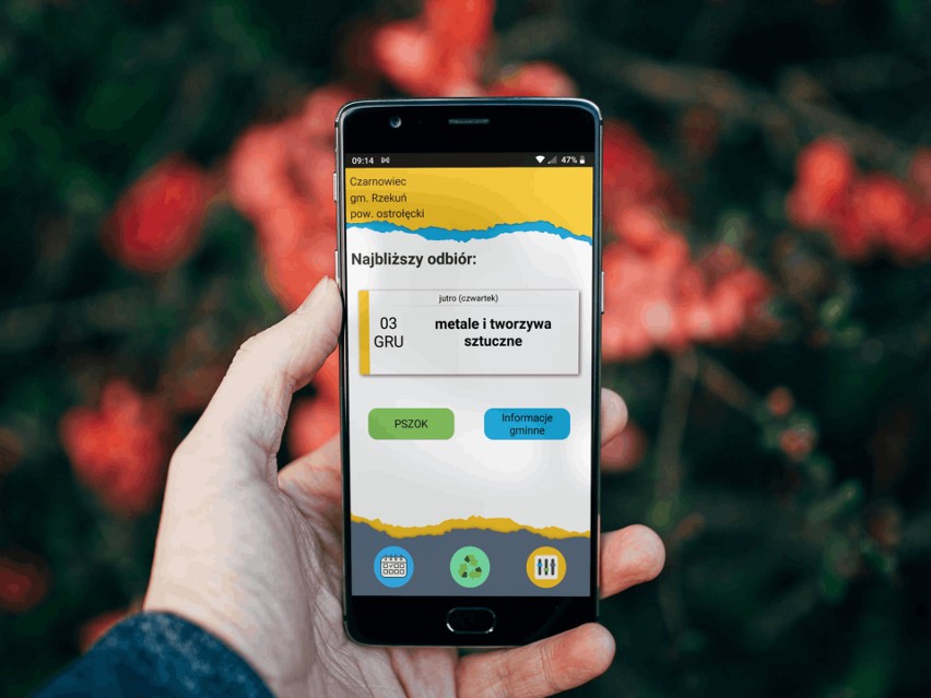 Aplikacja na telefon przypomni mieszkańcom Tuchowa i Lisiej góry o terminie odbioru odpadów. Podpowie też, jak je segregować
