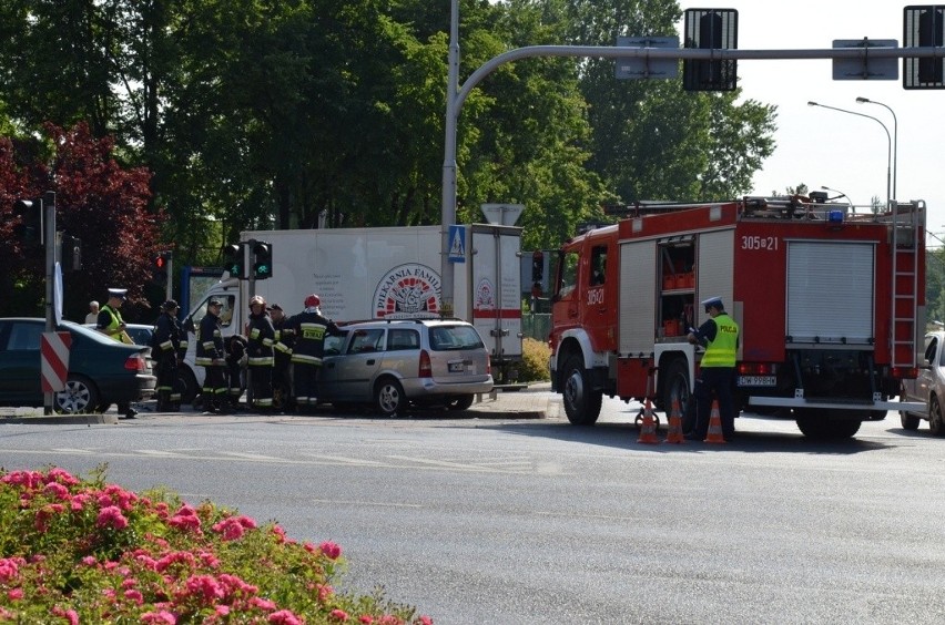 Wypadek na skrzyżowaniu Kwidzyńskiej, Toruńskiej i Brucknera