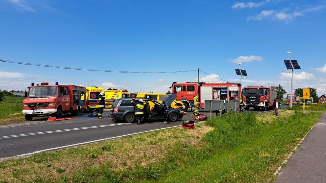 20 maja 2024, wypadek w Kończewicach w gminie Chełmża