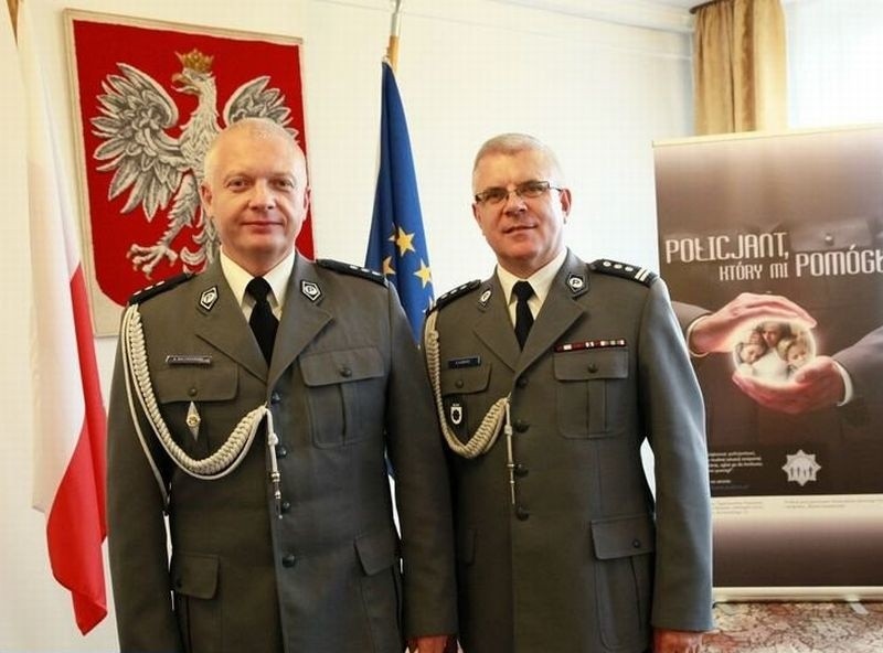 Na uroczystości obecni byli m.in. Komendant Główny Policji,...