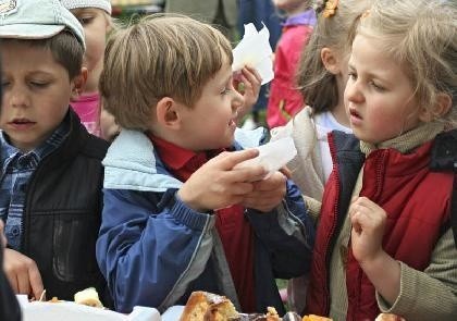 Gotowały dziewczynki, gotowali też chłopcy