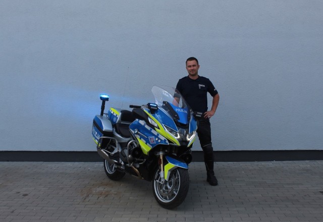 11 sierpnia motocykl marki BMW R 1250 RT dotarł do inowrocławskiej komendy, żeby służyć funkcjonariuszom wydziału ruchu drogowego