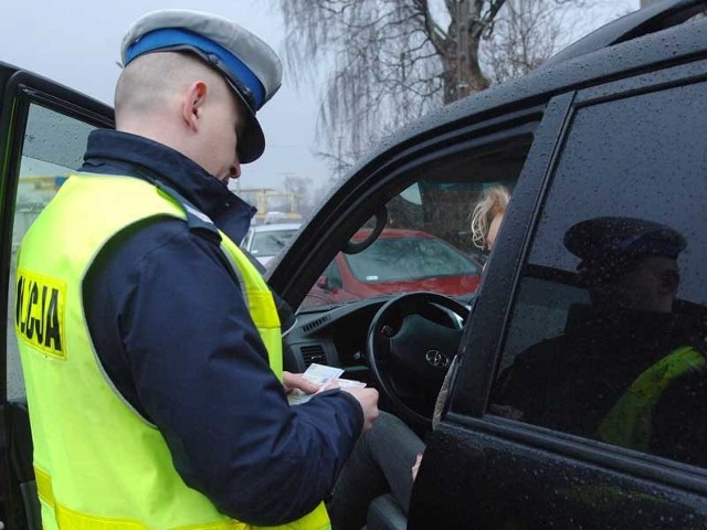 Policjanci z Koszalina od rana sprawdzali kierowców.