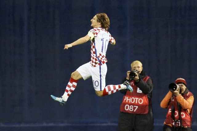 Luka Modrić poprowadził Chorwację do triumfu nad Grecją.