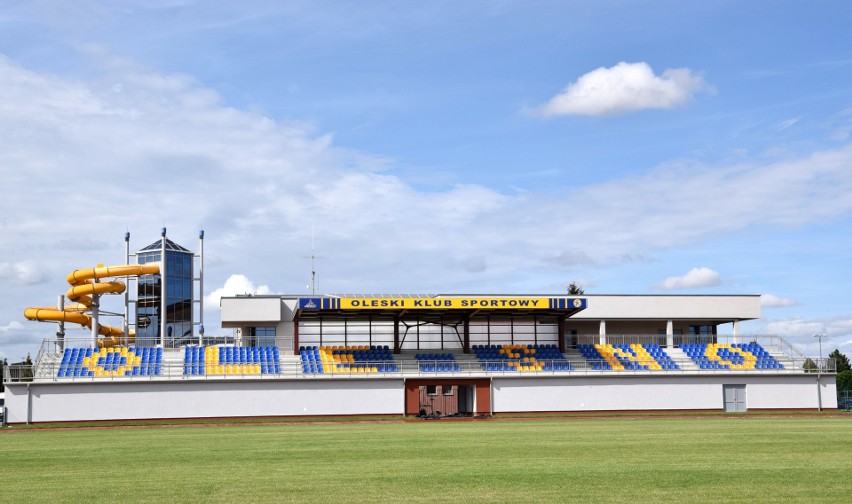 Stadion miejski w Oleśnie na finiszu modernizacji i...