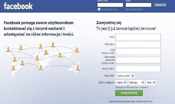 Serwis internetowy Downright.com informuje, że największe problemy z logowaniem się na Facebooka występowały od godziny 13