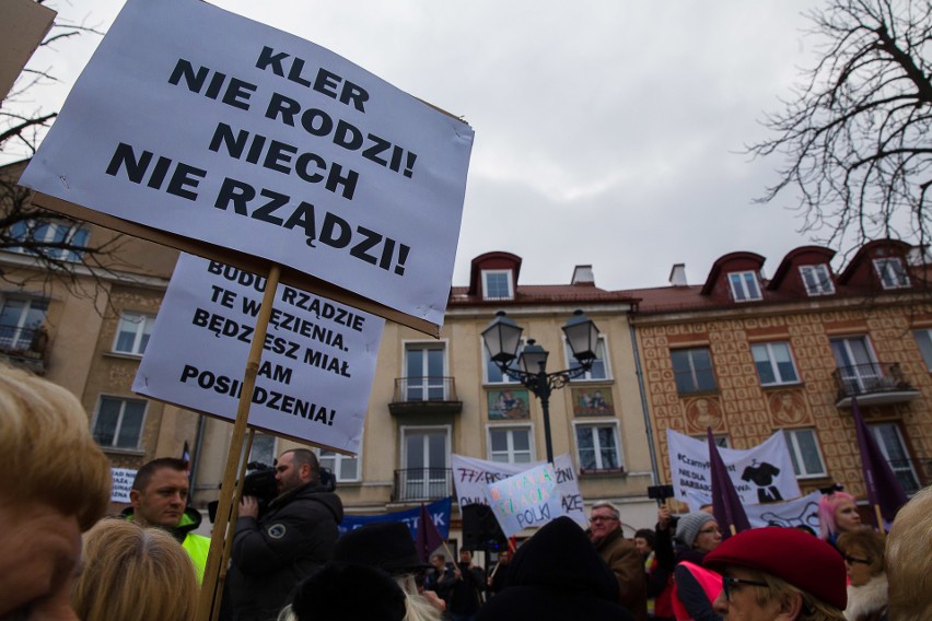 Międzynarodowy Strajk Kobiet w Białymstoku 2017