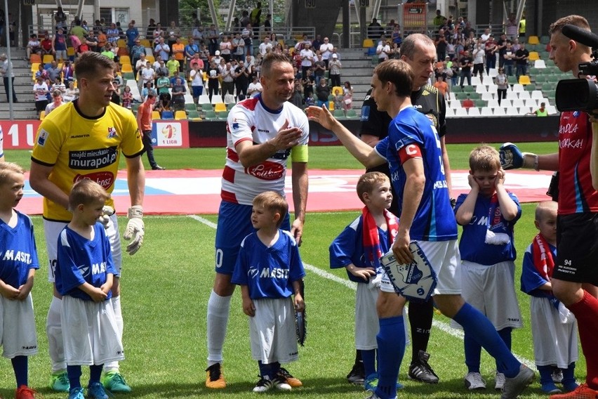 Podbeskidzie - MKS Kluczbork 3:1. Symboliczna zmiana warty w Bielsku-Białej