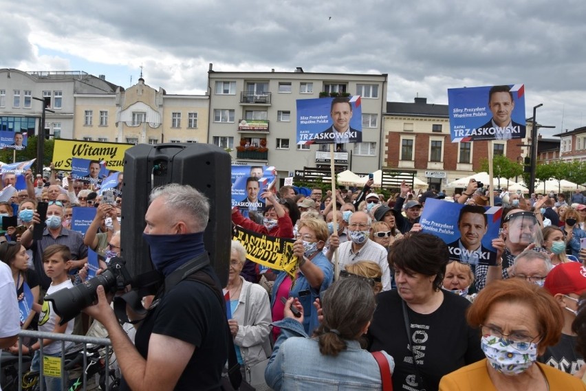 Rafał Trzaskowski w Kartuzach 30.06.2020