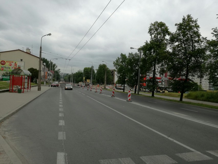 Droga Męczenników Majdanka po remoncie. Kierowcy będą jeździć całą szerokością jezdni