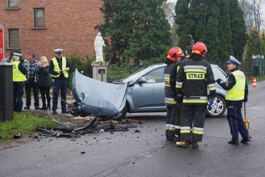 Wypadek w Czajkowie pod Kaliszem. We wtorek rano zderzyły...