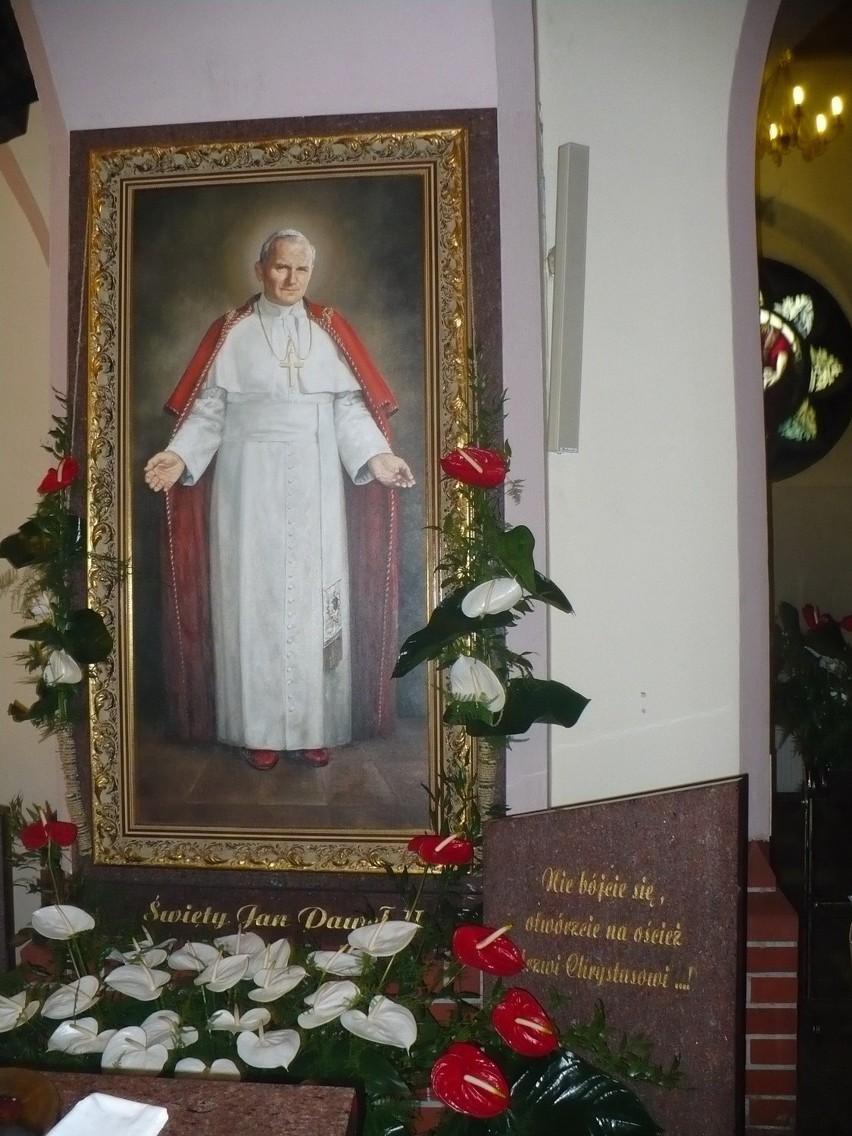 Wprowadzenie relikwii św. Jana XXIII w Brzezinach Śląskich