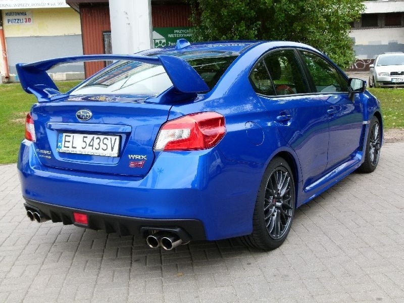 WRX STI: Wraca legenda subaru