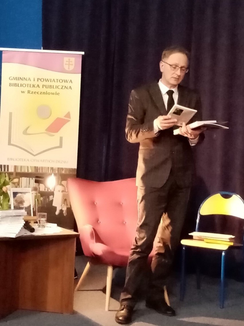 Waldemar Balcerowski, autor tomiku "Rzeczniowskie notacje",...