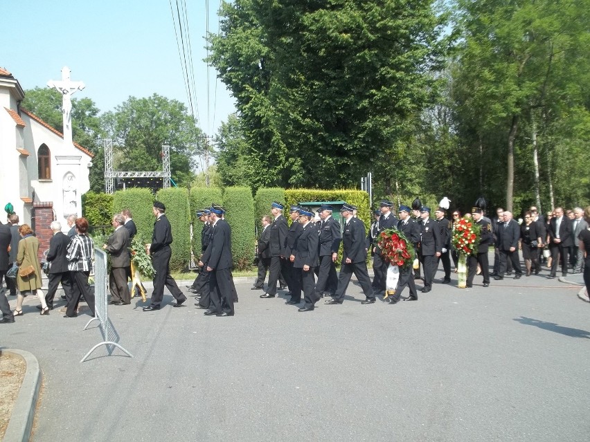 Pogrzeb Damiana Galuska, wójta Pawłowic