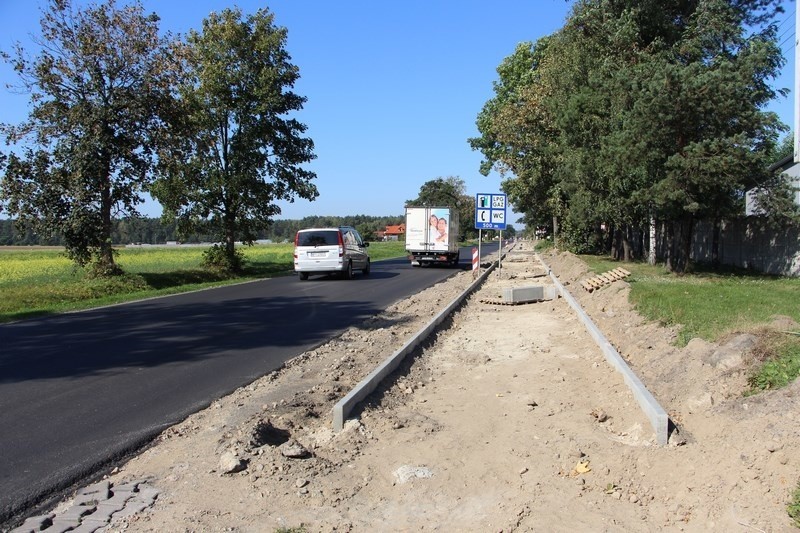 Remont odcinka drogi wojewódzkiej numer 740 w Oblasie w...