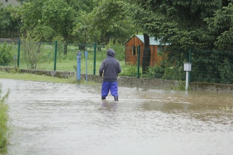 Powódź w gminie Kąty Wrocławskie (ZDJĘCIA)