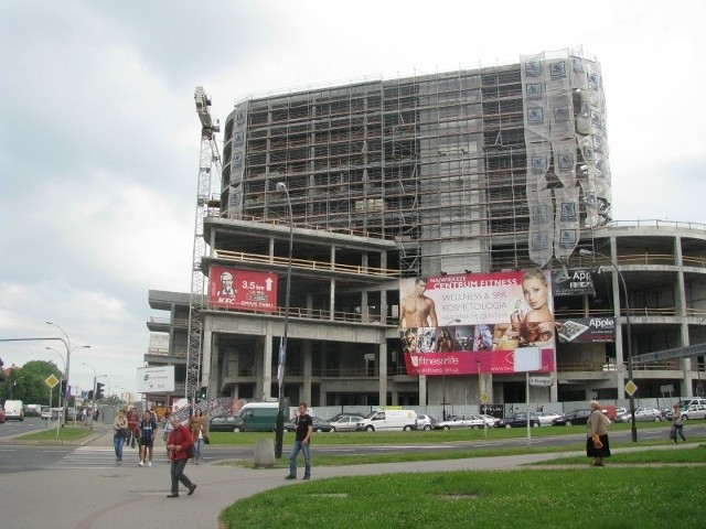 City Center, widok od strony al. Cieplińskiego w Rzeszowie.