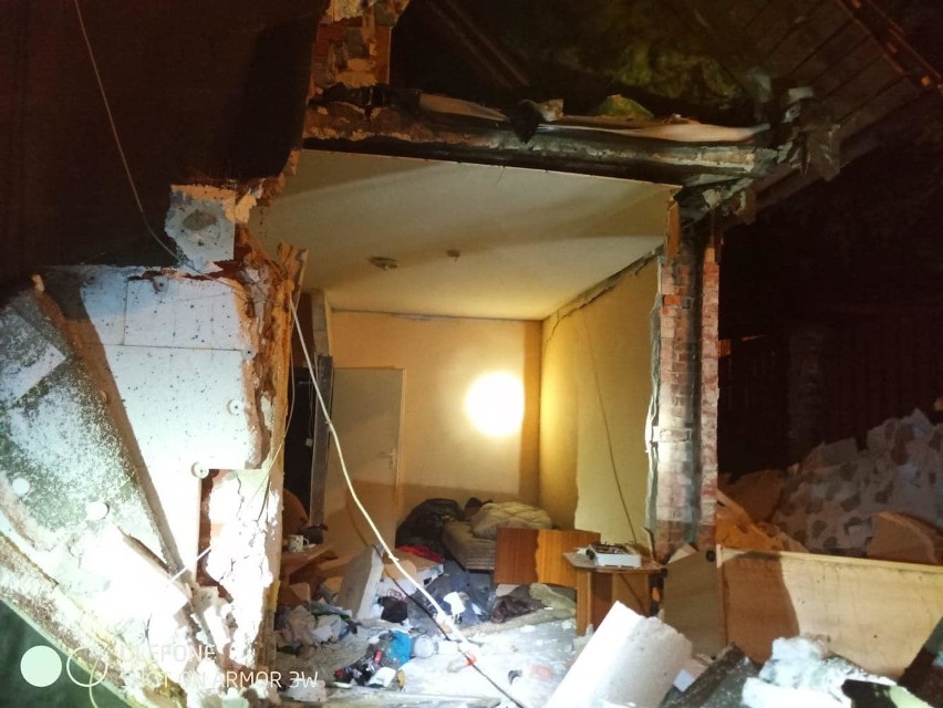 W budynku mieszkalnym w Złocieńcu wybuchła butla gazowa