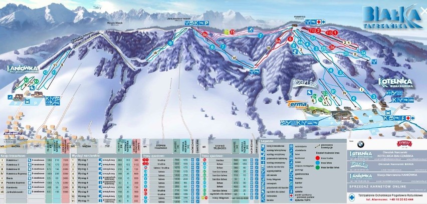 Stoki narciarskie i wyciągi w Polsce. Gdzie na narty? Trasy, stacje,  ośrodki Tatry Super Ski MAPY, ZDJĘCIA | Gazeta Lubuska