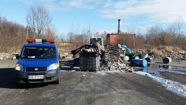 Składowisko odpadów przy ulicy Śląskiej