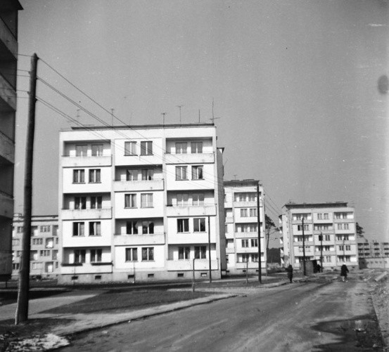 Kędzierzyn-Koźle. Ulica Harcerska. Rok 1961.