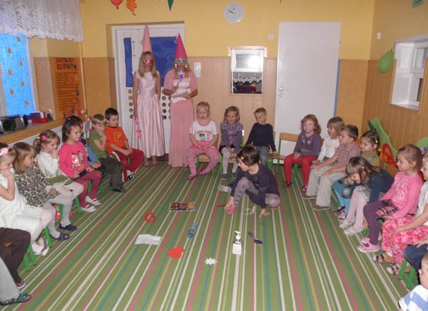 Andrzejki u przedszkolaków w Fabiankach