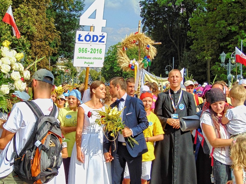 Pielgrzymka Łódzka 2016. Pielgrzymi z Łodzi na Jasnej Górze