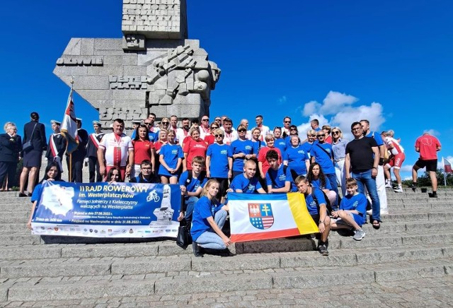 Uczestnicy rajdu na Westerplatte. Więcej na kolejnych zdjęciach