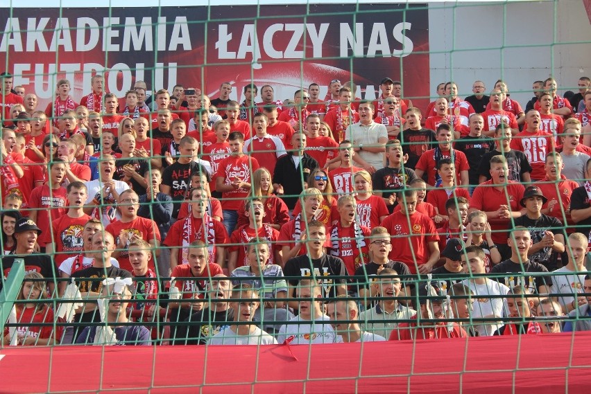 Kibice na meczu Widzew Łódź - Miedź Legnica [ZDJĘCIA+FILM]