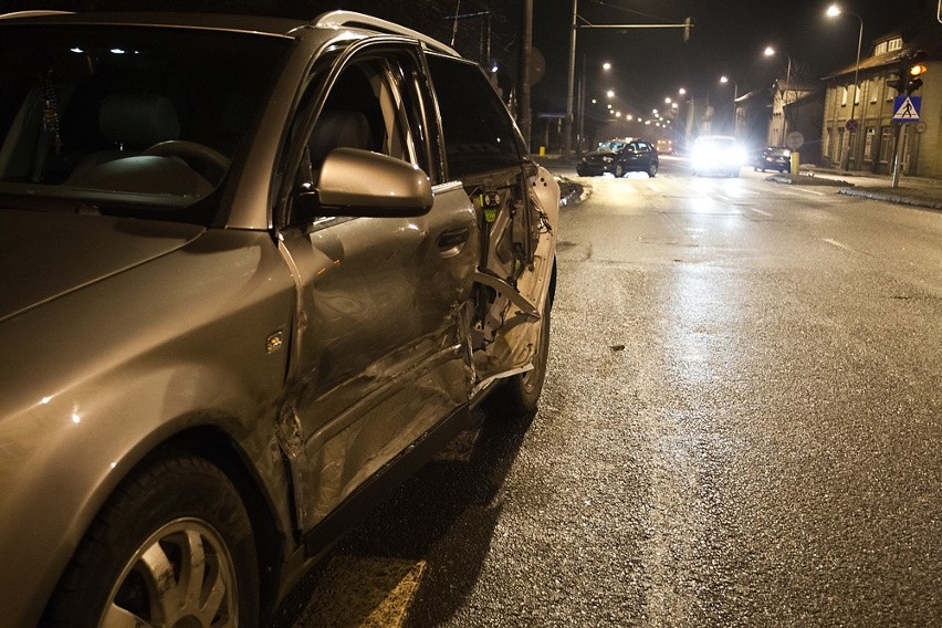 Wypadek na skrzyżowaniu ulic Kossaka i Szczecińskiej