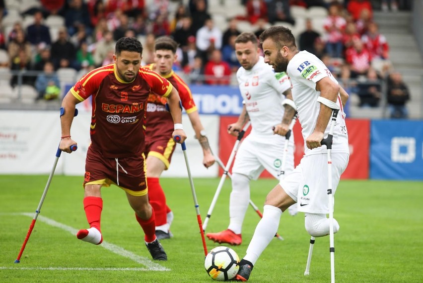 18.09.2021, Kraków: półfinał ME w amp futbolu - Polska -...