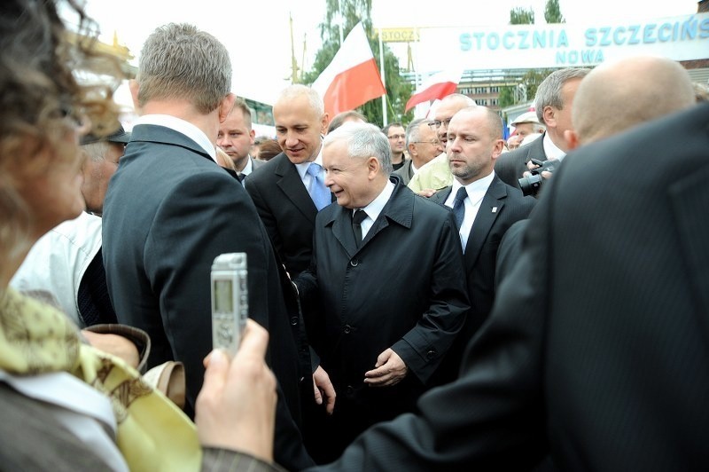 Jarosław Kaczyński w Szczecinie