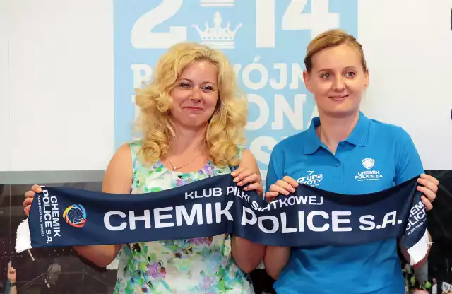 Agnieszka Rabka (z prawej) wróciła do Chemika po sezonie przerwy.